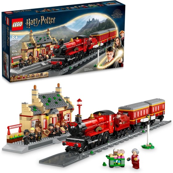 LEGO Harry Potter Hogwarts Express & Hogsmeade Station Building Toy
