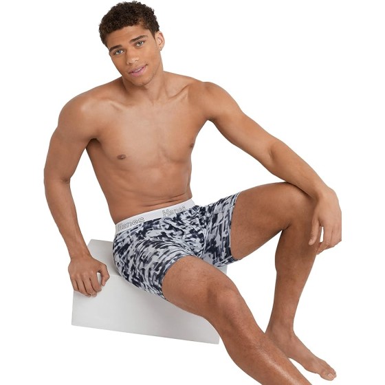 Hanes Men's Comfort Flex Fit Boxer Brief Pack, Supportive Pouch, 3-Pack